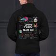 60 Year Old Math Teacher Square Root Of 3600 60th Birthday Men's Hoodie Back Print, gift for family, gift for coworker