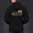 67 Vintage Meme Square Root 4489 Slang Math Teacher Men's Hoodie Back Print, gift for family, gift for coworker