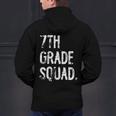 7th Grade Squad Back To School Student Teacher Men's Hoodie Back Print, gift for family, gift for coworker