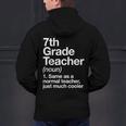 7th Grade Teacher Definition Back To School First Day Men's Hoodie Back Print, First Grade Teacher Hoodies, gift for family, gift for coworker 7th Grade Teacher Definition Back To School First Day Men's Hoodie Back Print, First Grade Teacher Hoodies, gift for family, gift for coworker