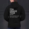 7th Grade Team Back To School Teacher Seventh Grade Team Men's Hoodie Back Print, gift for family, gift for coworker 7th Grade Team Back To School Teacher Seventh Grade Team Men's Hoodie Back Print, gift for family, gift for coworker