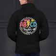 ABCD The Teacher Tour Back To School First Day Of School Men's Hoodie Back Print, gift for family, gift for coworker ABCD The Teacher Tour Back To School First Day Of School Men's Hoodie Back Print, gift for family, gift for coworker