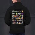 Alphabet ABCs Halloween Characters Kindergarten Teacher Kids Men's Hoodie Back Print, gift for family, gift for coworker Alphabet ABCs Halloween Characters Kindergarten Teacher Kids Men's Hoodie Back Print, gift for family, gift for coworker