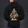 Art Christmas Tree Merry Christmas Artist Art Teacher Men's Hoodie Back Print, gift for family, gift for coworker Art Christmas Tree Merry Christmas Artist Art Teacher Men's Hoodie Back Print, gift for family, gift for coworker