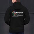 Art Teacher Definition Arts Artist Artistic Graphic For Men Women Girls Kids Men's Hoodie Back Print, gift for family, gift for coworker