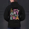 In My Art Teacher Era Teaching Future Artist Back To School Men's Hoodie Back Print, Future Teacher Hoodies, gift for family, gift for coworker