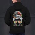 Art Teacher Life Messy Bun Back To School Art Teacher Men's Hoodie Back Print, gift for family, gift for coworker Art Teacher Life Messy Bun Back To School Art Teacher Men's Hoodie Back Print, gift for family, gift for coworker