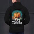 Art Teacher Pumpkin Painting Halloween Costume Men's Hoodie Back Print, gift for family, gift for coworker Art Teacher Pumpkin Painting Halloween Costume Men's Hoodie Back Print, gift for family, gift for coworker