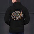 Art Teacher Pumpkin Scary Halloween Costume Men Women Men's Hoodie Back Print, gift for family, gift for coworker Art Teacher Pumpkin Scary Halloween Costume Men Women Men's Hoodie Back Print, gift for family, gift for coworker
