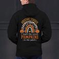 Assistant Teacher Rainbow Leopard Halloween Teacher Men's Hoodie Back Print, gift for family, gift for coworker Assistant Teacher Rainbow Leopard Halloween Teacher Men's Hoodie Back Print, gift for family, gift for coworker