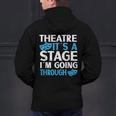Theater Teacher Drama Teacher Theater Nerd Actor Men Women Kids Men's Hoodie Back Print, gift for family, gift for coworker