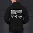 Author Journalist Teacher Writing Content Creator Men's Hoodie Back Print, Writing Teacher Hoodies, gift for family, gift for coworker
