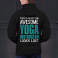 This Is What An Awesome Yoga Instructor Yoga Teacher Men's Hoodie Back Print, gift for family, gift for coworker This Is What An Awesome Yoga Instructor Yoga Teacher Men's Hoodie Back Print, gift for family, gift for coworker