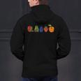 Back To School Cute Hungry Lover Fruits Teacher Men's Hoodie Back Print, gift for family, gift for coworker Back To School Cute Hungry Lover Fruits Teacher Men's Hoodie Back Print, gift for family, gift for coworker