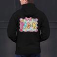 Back To School Pre-K Preppy Teacher Girl Men's Hoodie Back Print, gift for family, gift for coworker