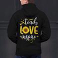 Back To School Teach Love And Inspire Teacher Sunflower Men's Hoodie Back Print, gift for family, gift for coworker Back To School Teach Love And Inspire Teacher Sunflower Men's Hoodie Back Print, gift for family, gift for coworker