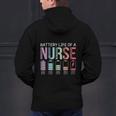 Battery Life Of A Nurse School Teacher Appreciation Men's Hoodie Back Print, gift for family, gift for coworker