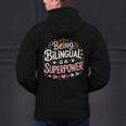 Being Bilingual Is A Superpower ESL Teacher School Men's Hoodie Back Print, Esl Teacher Hoodies, gift for family, gift for coworker Being Bilingual Is A Superpower ESL Teacher School Men's Hoodie Back Print, Esl Teacher Hoodies, gift for family, gift for coworker
