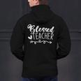 Blessed Teacher For Men Women Kids Men's Hoodie Back Print, gift for family, gift for coworker Blessed Teacher For Men Women Kids Men's Hoodie Back Print, gift for family, gift for coworker