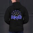 Blue Bobcats School Spirit Coquette Bow Mascot Teacher Men's Hoodie Back Print, gift for family, gift for coworker Blue Bobcats School Spirit Coquette Bow Mascot Teacher Men's Hoodie Back Print, gift for family, gift for coworker