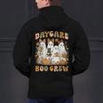 Boo Crew Daycare Teacher Matching Halloween Costume Ghost Men's Hoodie Back Print, gift for family, gift for coworker