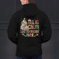 Book Tree All Is Calm Said No Teacher Ever Christmas Men's Hoodie Back Print, gift for family, gift for coworker Book Tree All Is Calm Said No Teacher Ever Christmas Men's Hoodie Back Print, gift for family, gift for coworker