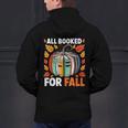 All Booked For Fall Book Pumpkin Autumn Thanksgiving Teacher Men's Hoodie Back Print, gift for family, gift for coworker All Booked For Fall Book Pumpkin Autumn Thanksgiving Teacher Men's Hoodie Back Print, gift for family, gift for coworker
