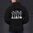 Botanical Beaker Science Teacher Floral Chemistry Lab Week Men's Hoodie Back Print, Science Teacher Hoodies, gift for family, gift for coworker