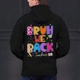 Bruh We Back Teachers First Day Back To School Teachers Men's Hoodie Back Print, gift for family, gift for coworker