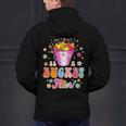 Be A Bucket Filler Teacher Teaching Groovy Back To School For Men Women Men's Hoodie Back Print, Groovy Teacher Hoodies, gift for family, gift for coworker
