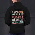 Some Call It Chaos We Call It Fifth Grade 5th Grade Teacher Men's Hoodie Back Print, gift for family, gift for coworker