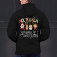 All Is Calm Xmas Kindergarten Christmas Season Teacher Men's Hoodie Back Print, gift for family, gift for coworker All Is Calm Xmas Kindergarten Christmas Season Teacher Men's Hoodie Back Print, gift for family, gift for coworker
