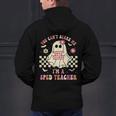 You Can't Scare Me I'm A SPED Teacher Crew Squad Halloween Men's Hoodie Back Print, gift for family, gift for coworker