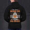You Can't Scare Me I Teach 5th Grade Retro Teacher Halloween Men's Hoodie Back Print, gift for family, gift for coworker You Can't Scare Me I Teach 5th Grade Retro Teacher Halloween Men's Hoodie Back Print, gift for family, gift for coworker