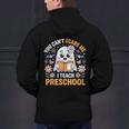You Can't Scare Me I Teach Preschool Teacher Halloween Men's Hoodie Back Print, gift for family, gift for coworker