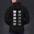 Cat Themed Artist Value Scale Educational Art Teacher Men's Hoodie Back Print, gift for family, gift for coworker Cat Themed Artist Value Scale Educational Art Teacher Men's Hoodie Back Print, gift for family, gift for coworker