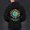 Celebrate Diversity Everyday Teachers & School Student Gift Men's Hoodie Back Print, gift for family, gift for coworker Celebrate Diversity Everyday Teachers & School Student Gift Men's Hoodie Back Print, gift for family, gift for coworker