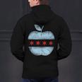 Chicago Flag Teacher School Cute Men's Hoodie Back Print, gift for family, gift for coworker Chicago Flag Teacher School Cute Men's Hoodie Back Print, gift for family, gift for coworker