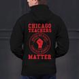 Chicago Teachers Matter Support Union Education Red For Ed Men's Hoodie Back Print, gift for family, gift for coworker Chicago Teachers Matter Support Union Education Red For Ed Men's Hoodie Back Print, gift for family, gift for coworker