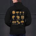 Chocolate Cookie Quick Math Fraction Math Teachers For Men Women Girls Kids Men's Hoodie Back Print, gift for family, gift for coworker