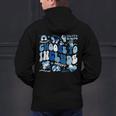 Choose To Include Inclusion Matters Autism Awareness Teacher Men's Hoodie Back Print, gift for family, gift for coworker