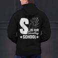Christian Teacher S Is For Sunday School Essentials Men's Hoodie Back Print, gift for family, gift for coworker Christian Teacher S Is For Sunday School Essentials Men's Hoodie Back Print, gift for family, gift for coworker