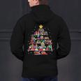 Christmas Library Tree Love Reading Books Nerd Teacher Men's Hoodie Back Print, gift for family, gift for coworker Christmas Library Tree Love Reading Books Nerd Teacher Men's Hoodie Back Print, gift for family, gift for coworker
