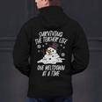 Christmas Surviving Teacher Life Meltdown Xmas Women Men Men's Hoodie Back Print, gift for family, gift for coworker Christmas Surviving Teacher Life Meltdown Xmas Women Men Men's Hoodie Back Print, gift for family, gift for coworker