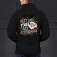 Christmas Teacher Surprise Did You Take Attendance Men's Hoodie Back Print, gift for family, gift for coworker Christmas Teacher Surprise Did You Take Attendance Men's Hoodie Back Print, gift for family, gift for coworker