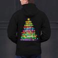 Christmas Tree Made Of Crayons School Teacher Life Student Men's Hoodie Back Print, gift for family, gift for coworker Christmas Tree Made Of Crayons School Teacher Life Student Men's Hoodie Back Print, gift for family, gift for coworker