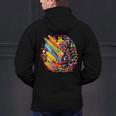 Colorful Brain Art Teacher Artist Painter Student Men's Hoodie Back Print, gift for family, gift for coworker Colorful Brain Art Teacher Artist Painter Student Men's Hoodie Back Print, gift for family, gift for coworker