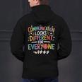 Communication ASL Teacher Deaf People ASL Interpreter Men's Hoodie Back Print, gift for family, gift for coworker Communication ASL Teacher Deaf People ASL Interpreter Men's Hoodie Back Print, gift for family, gift for coworker