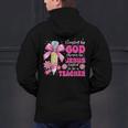 Created By God Called To Teacher Jesus Christian Teacher Men's Hoodie Back Print, gift for family, gift for coworker