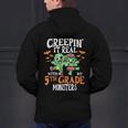 Creepin It Real Monster School 5th Grade Teacher Halloween Men's Hoodie Back Print, gift for family, gift for coworker Creepin It Real Monster School 5th Grade Teacher Halloween Men's Hoodie Back Print, gift for family, gift for coworker